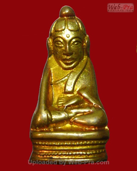 ปี 2512 พระอุปคุต วัดพระสิงห์วรมหาวิหาร จ.เชียงใหม่ (เนื้อทองเหลือง)
