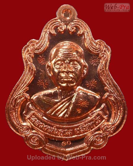 ปี 2554 เหรียญปาดตาล ครึ่งองค์ รุ่น พุทธคุณสยามมหาลาภ หลวงพ่อคูณ ปริสุทโธ วัดบ้านไร่ (4.เนื้อทองแดง)