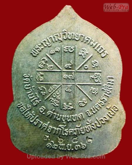 ปี 2536 เหรียญสิริมงคล หลวงพ่อคูณ ปริสุทโธ วัดบ้านไร่ (6.เนื้อทองฝาบาตร)