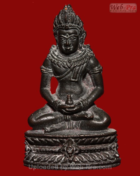 ปี 2518 พระกริ่งศรีเทพ หลวงปู่ทองมา ถาวโร วัดสว่างท่าสี จ.ร้อยเอ็ด (เนื้อนวโลหะ)