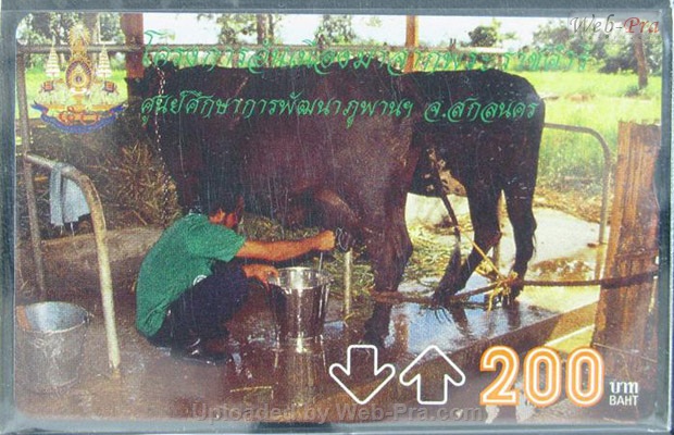 ปี 2539 ชุดบัตร โครงการอันเนื่องมาจากพระราชดำริ6 บัตรโทรศัพท์ไทย (-)