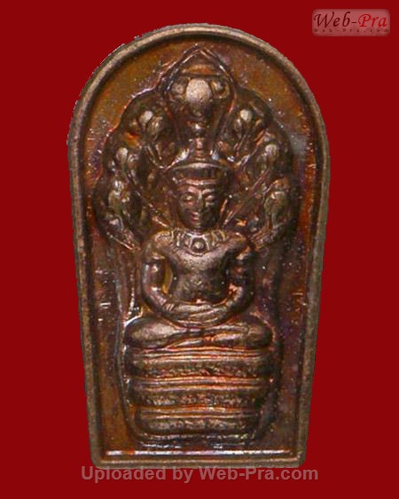 ปี 2539 พระปรกใบมะขามรุ่นแรก รุ่นเจริญรุ่งเรือง หลวงปู่เรือง อาภัสสะโร เขาสามยอด จ.ลพบุรี (4.เนื้อทองแดง)