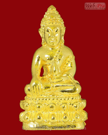 ปี ๒๕๓๗ รูปลอยองค์ รุ่น28 กริ่ง พุทโธ ๓๐ ปี พระอาจารย์สมชาย ฐิตวิริโย (1.เนื้อทองคำ)