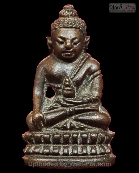 ปี 2524 พระกริ่งใหญ่-ชัยวัฒน์ รุ่นพุทโธ หลวงปู่โต๊ะ (2.เนื้อนวโลหะ)