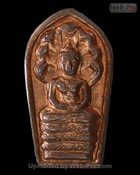 ปี 2521 พระปรกใบมะขาม หลวงปู่โต๊ะ (4.เนื้อทองแดง)
