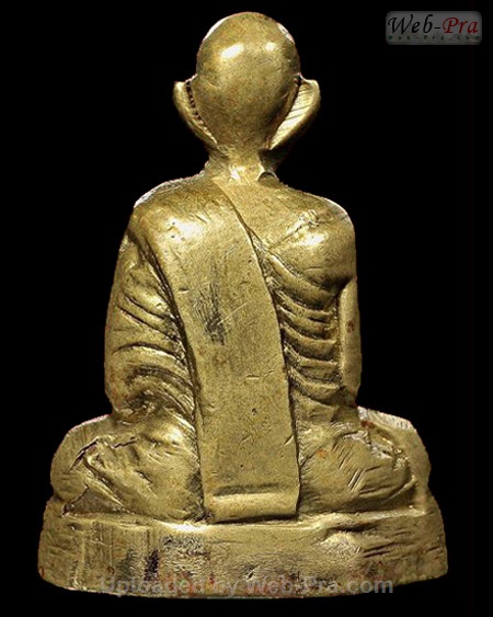 ปี พ.ศ.๒๕๐๗ พระปั๊มรูปเหมือน รุ่นนิ้วกระดก หลวงพ่อพรหม วัดช่องแค (1.เนื้อทองเหลือง)