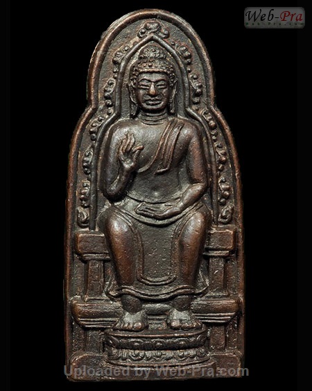 ปี 2518 เนื้อโลหะ พระทวาราวดี หลวงปู่เพิ่ม ปุญญวสโน (1.เนื้อทองแดง)