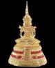 ปี 2528 พระบูชา พิมพ์พระแก้วใสทรงเครื่อง หลวงพ่อฤาษีลิงดำ วัดท่าซุง