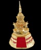 ปี 2528 พระบูชา พิมพ์พระแก้วใสทรงเครื่อง หลวงพ่อฤาษีลิงดำ วัดท่าซุง