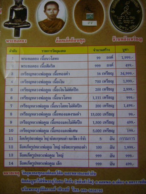 เหรียญ มจร. หลวงพ่อคูณพระใหม่น่าสะสม