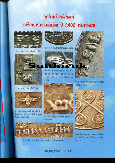 หนังสือ จุดลับ ตำหนิพิมพ์ เหรียญยอดนิยม