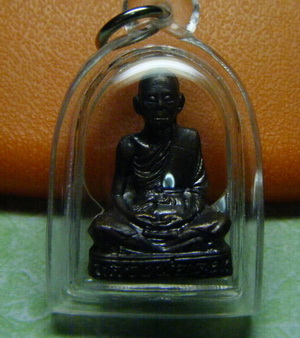 รูปเหมือนปั๊มลอยองค์ หลวงพ่อคูณ รุ่นเทพประทานพร ปี36 (รุ่นแรก) ทองแดง + กล่องเดิม