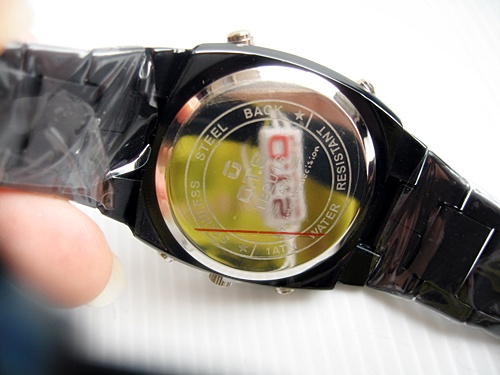 นาฬิกาข้อมือ O.T.S แท้ ใช้งานได้ 2 ระบบ ระบบ : DIGITAL , QUARTZ สายเซรามิก