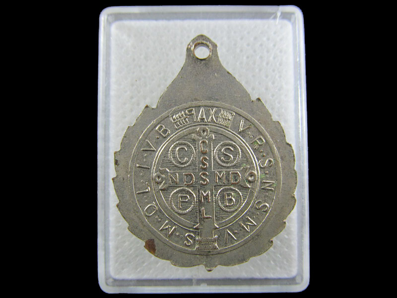 เหรียญกะไหล่เงิน ไม่ทราบที่ครับ (คริสตจักร).เริ่ม20บาท/.A-143