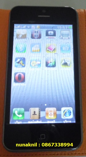 มาคร๊าบของดีราคาถูกป๊อกเดียวแดงเลย IPhone5 JAVA 2SIM WIFI TVเหมือนจริงอินเทรนก่อนใคร จอทัชสกรีนเลื่อ