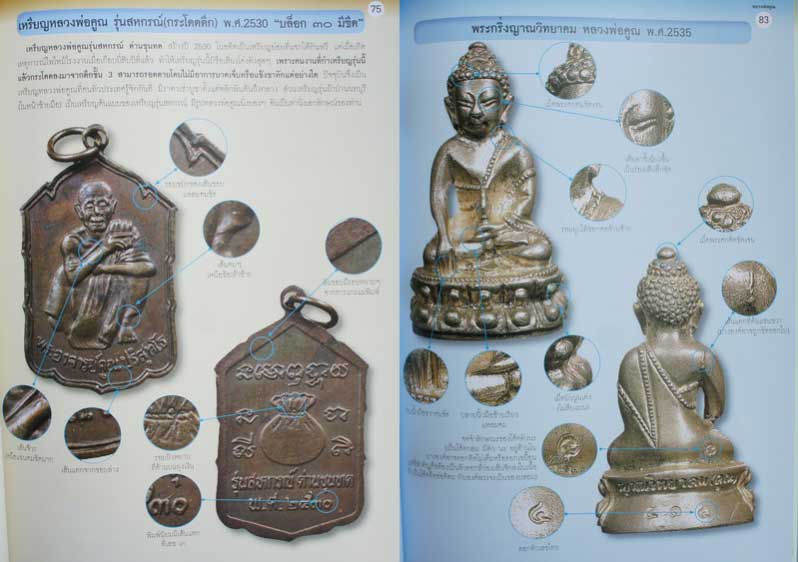 หนังสือ หลวงพ่อคูณ ปริสุทโธ รวมวัตถุมงคล รุ่นเเรก เเละ รุ่นนิยม ข้อมูลการสร้าง+ชิ้ตำหนิลับ+ราคาเช่า