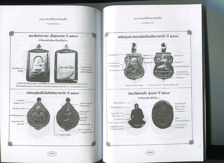 หนังสือ 108 พระเครื่อง หลวงพ่อเปิ่น วัดบางพระ จ.นครปฐม โดย แดง เก้าแสน