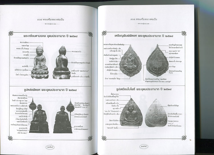 หนังสือ 108 พระเครื่อง หลวงพ่อเปิ่น วัดบางพระ จ.นครปฐม โดย แดง เก้าแสน(ขาย2)