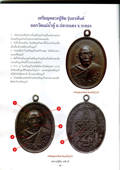 หนังสือ ชี้จุดศึกษา พระหลวงปู่ทิม วัดละหารไร่ จ.ระยอง แท้-เก๊ (ออกใหม่)