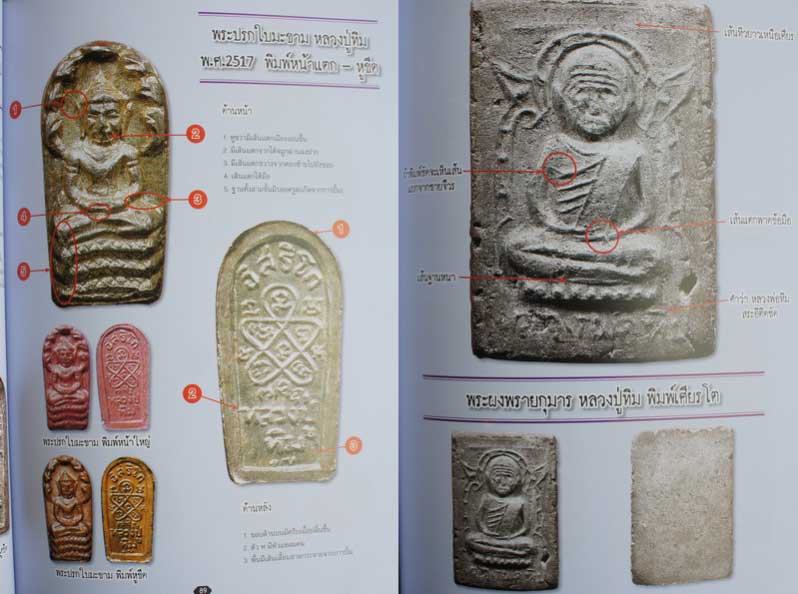 หนังสือ รวมวัตถุมงคล หลวงปู่ทิม วัดละหารไร่ พร้อมชิ้ตำหนิจุดตาย พิมพ์สีทุกหน้า 117 หน้า