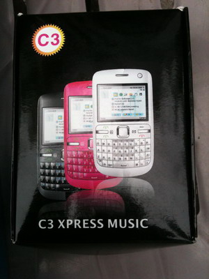 Nokia C3 มือหนึ่ง พร้อมกล่อง เอาไปอีกเครื่อง