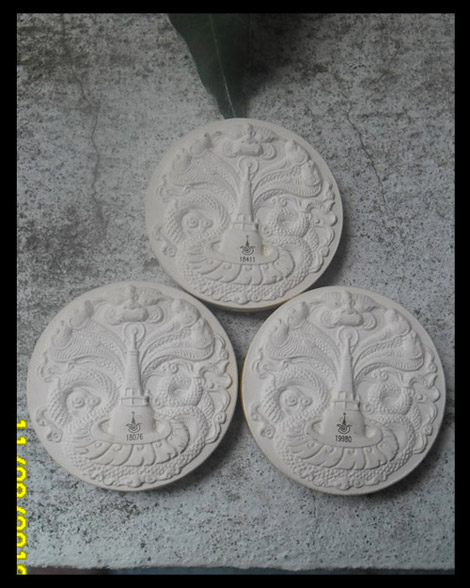 >> เคาะเดียว << จตุคามรามเทพ รุ่นเสวยสุข เคลือบ 3 สี (เขียว-เหลือง-มุกขาว)
