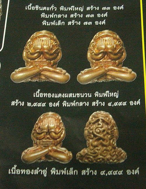 พระปิดตามหาอุตฺตโม..เนื้อทองแดงผสมชนวน พิมพ์กลาง ..หลวงพ่อสาคร