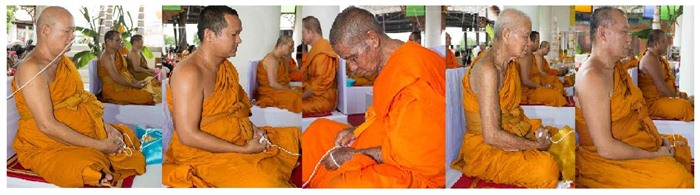 ๑๑๑๑ หลวงปู่ทวด เนื้อผงว่าน พิมพ์รูปไข่ รุ่น1 วัดวชิรธรรมาราม(พุทธอุทยานมหาราช) เลข 2248 ๑๑๑