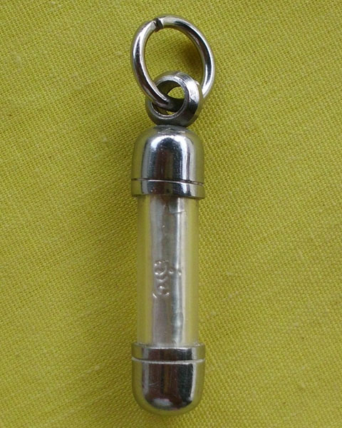 //คืนกำไรให้ลูกค้า//ตะกรุดมหาละลวยอุดผงมหาละลวยใหญ่ หลวงปู่คำบุ วัดกุดชมภู จ.อุบลฯ รุ่นเจริญลาภ*B29