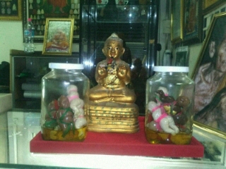 กุมารทองยุคแรก หลวงปู่แย้ม วัดสามง่าม จารทั้งองค์