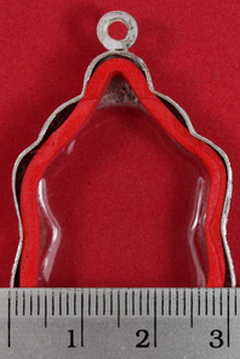 ตลับเงินเสมา มังกรคู่ ลป.หมุนขึันมือแกะมือ