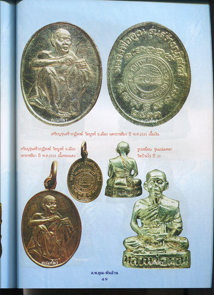 หนังสือ วัตถุมงคล หลวงพ่อคูณ พันล้าน
