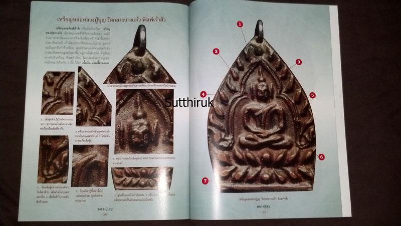 หนังสือ กลเม็ดเคล็ดลับการศึกษาพระเครื่อง หลวงปู่บุญ วัดกลางบางแก้ว จ.นครปฐม (ชี้จุดลับ ตำหนิพิมพ์)