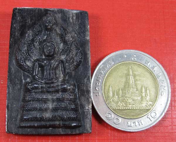 พระนาคปรกแกะจากไม้ตะเคียนดำ1000 ปีปลุกเสกโดยหลวงปู่คำบุ จ.อุบลราชธานี - คณาจารย์อิสาน
