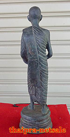 พระบูชาเนื้อโลหะหลวงพ่อเดิม วัดหนองโพ นครสวรรค์ สูง 12 นิ้ว