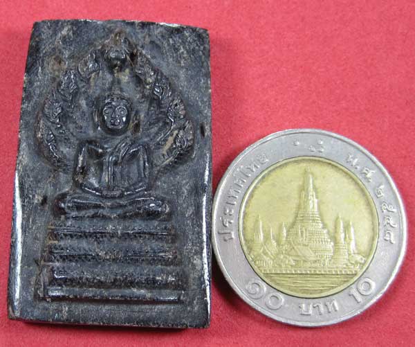 พระนาคปรกแกะจากไม้ตะเคียนดำ1000 ปีปลุกเสกโดยหลวงปู่คำบุ วัดกุดชมภู จ.อุบลราชธานี - คณาจารย์อิสาน