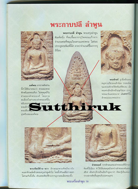 หนังสือ การศึกษาพระเครื่องยอดนิยมประจำจังหวัด ลำพูน