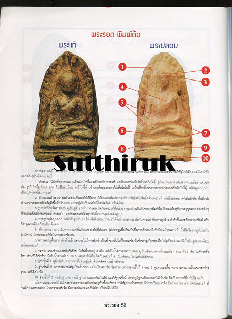 หนังสือ ข้อแตกต่างระหว่าง พระรอด กรุวัดมหาวัน แท้ & เก๊