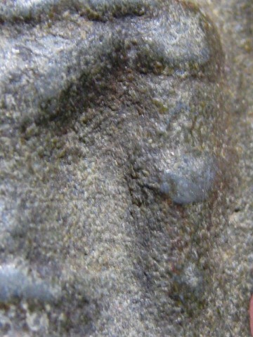 พระร่วงยืนประทานพร เนื้อชินเขียว จ.สุโขทัย ไขน้อย ราคาเบา ๆ 