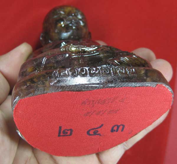 พระบูชาเหล็กไหล 3 นิ้ว หลวงพ่อเงินวัดบางคลาน จ.พิจิตร หลวงปู่คำบุ คุตฺตจิตฺโต วัดกุดชมภู จ.อุบลฯ