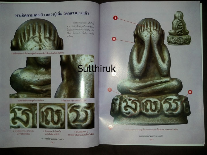 หนังสือ กลเม็ดเคล็ดลับการศึกษาพระเครื่อง หลวงปู่เพิ่ม วัดกลางบางแก้ว จ.นครปฐม (ชี้จุดลับ ตำหนิพิมพ์)