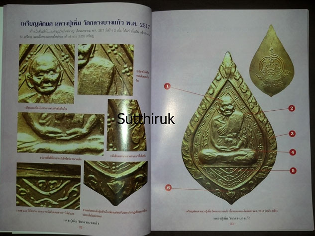 หนังสือ กลเม็ดเคล็ดลับการศึกษาพระเครื่อง หลวงปู่เพิ่ม วัดกลางบางแก้ว จ.นครปฐม (ชี้จุดลับ ตำหนิพิมพ์)