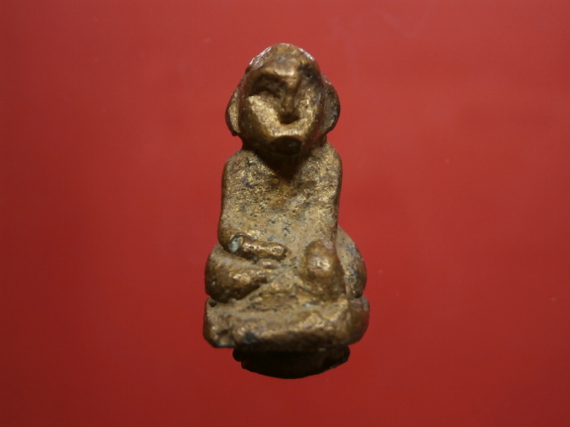 รูปหล่อโบราณ หลวงพ่อวัฒน์ วัดชมพูพนัส ปี2485(พิมพ์หน้าเล็ก)