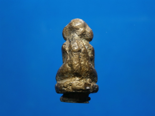 รูปหล่อโบราณ หลวงพ่อวัฒน์ วัดชมพูพนัส ปี2485(พิมพ์หน้าเล็ก)