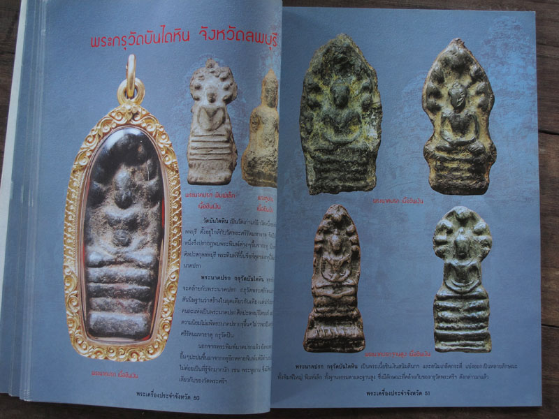 หนังสือ พระเครื่องยอดนิยมประจำจังหวัดลพบุรี