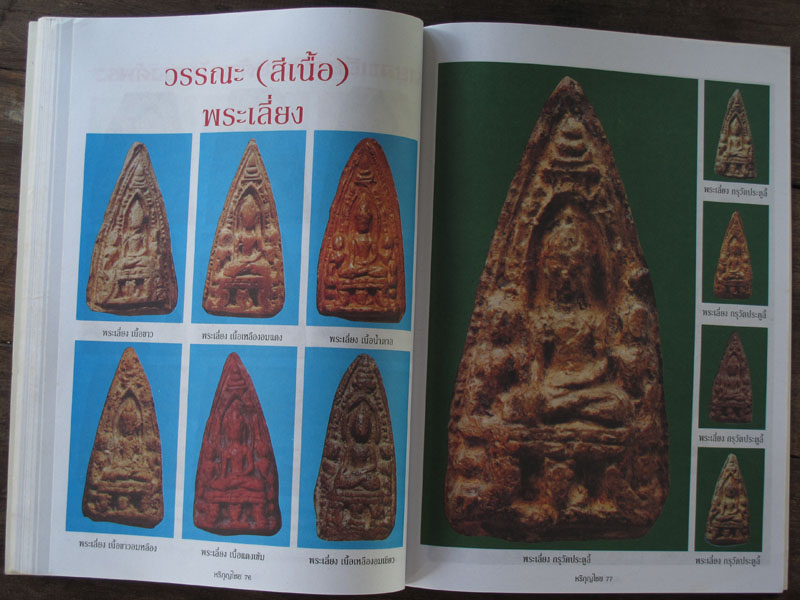 หนังสือเคล็ดลับการศึกษาพระเนื้อดิน หริภุญไชย