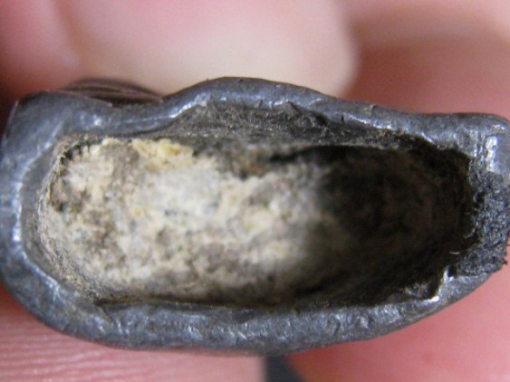 พระกรุวัดหูแกง เนื้อตะกั่วสนิมแดง จ.ตรัง สภาพใช้