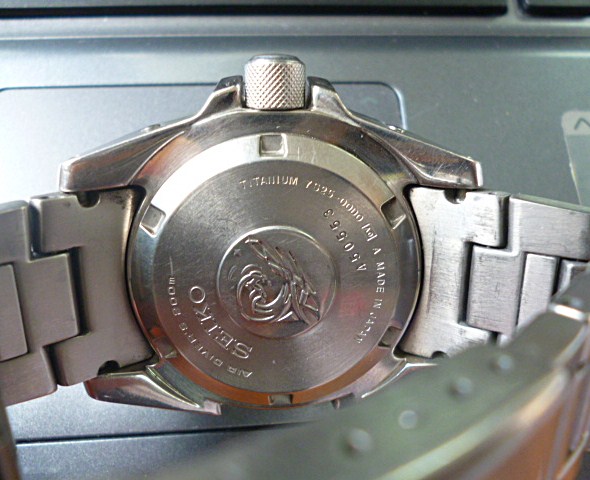 นาฬิกา seiko titanium samurai มือ2