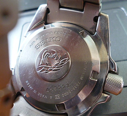 นาฬิกา seiko titanium samurai มือ2