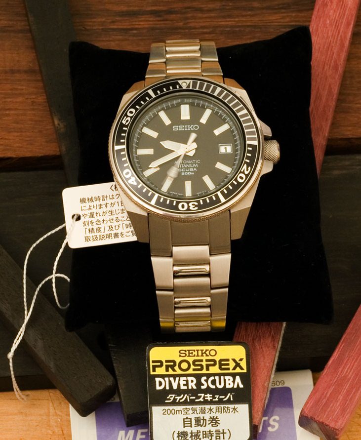 นาฬิกา seiko titanium samurai มือ2